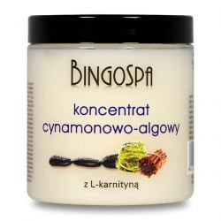 BINGOSPA Koncentrat cynamonowo-algowy z L-karnityną   250g