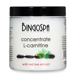 BINGOSPA Koncentrat L-karnityna z ekstraktem czerwonej herbaty  250g 