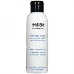 BINGOSPA Krem do masażu z kolagenem, elastyną i kwasem hialuronowym 150g  