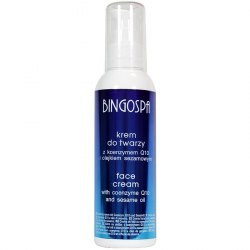 BINGOSPA Krem do twarzy z koenzymem Q10 i olejkiem sezamowym 135g  