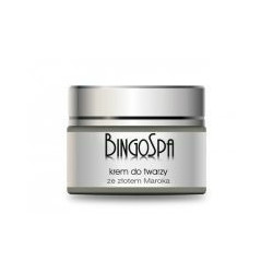 BINGOSPA Krem do twarzy ze złotem Maroka 50 g