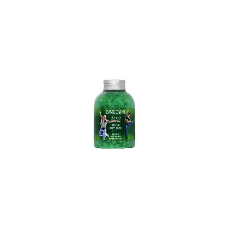 BINGOSPA Kryształy do kąpieli - guarana, ekstrakt z Noni, kwas hialuronowy 650g