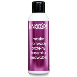 BINGOSPA Maseczka do twarzy kaszmir i jedwab 150g   