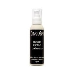 BINGOSPA Maska błotna do twarzy błoto z Morza Martwego, kaolin, cynk 150g