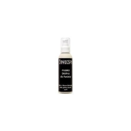 BINGOSPA Maska błotna do twarzy błoto z Morza Martwego, kaolin, cynk 150g