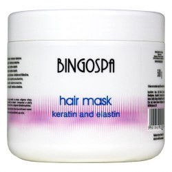BINGOSPA Maska do włosów keratyna z elastyną 500g