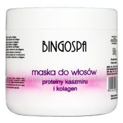 BINGOSPA Maska do włosów proteiny kaszmiru i kolagen 500g  