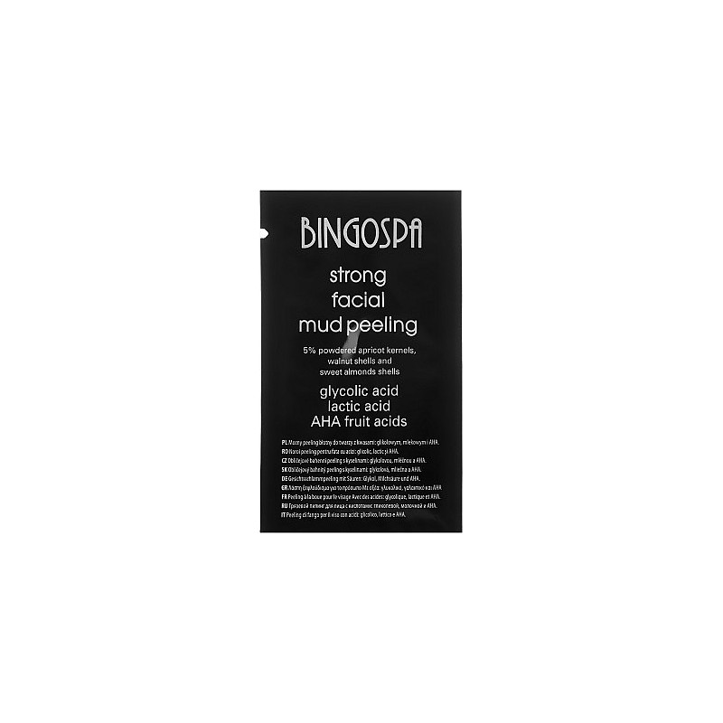 BINGOSPA Mocny peeling błotny do twarzy 5g                                               !