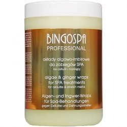 BINGOSPA Okłady algowo-imbirowe na cellulit i rozstępy 1l