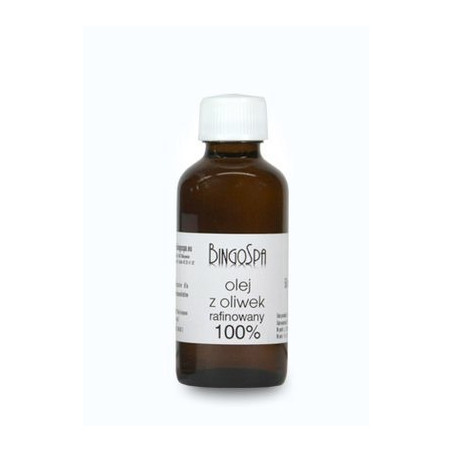 BINGOSPA Olej z oliwek rafinowany 50ml