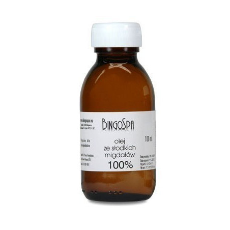 BINGOSPA Olej ze słodkich migdałów 100% 100ml