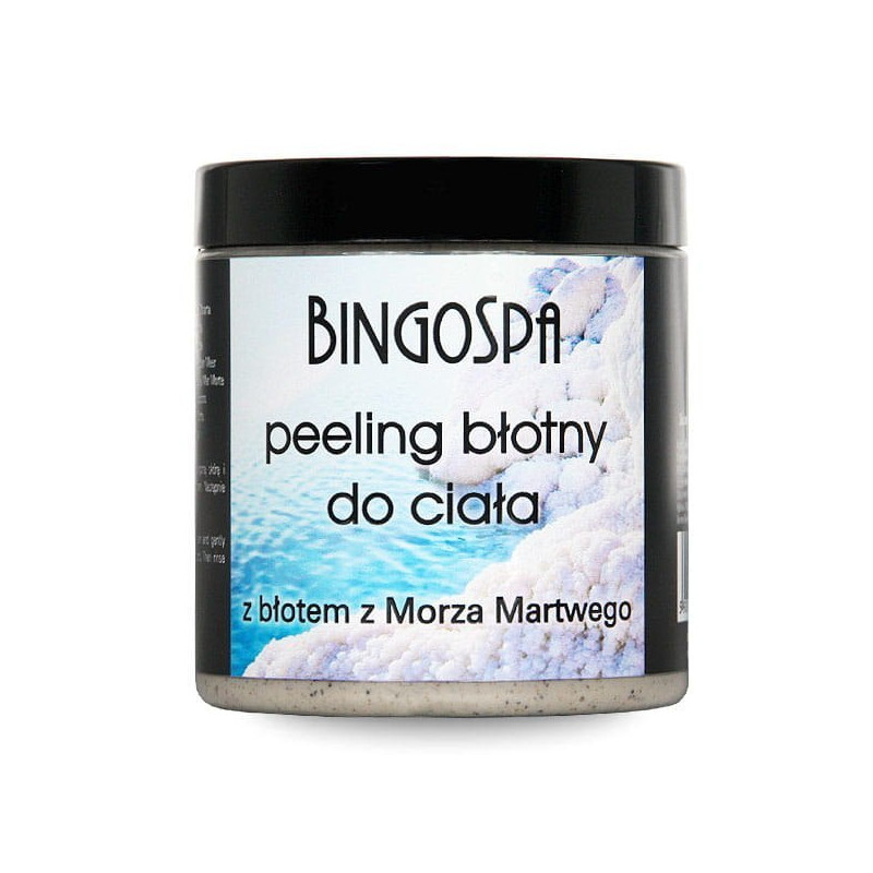 BINGOSPA Peeling błotny do ciała z błotem z Morza Martwego 250g  