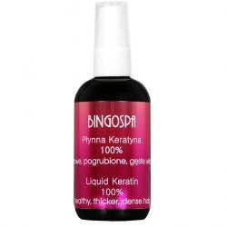 BINGOSPA Płynna Keratyna 100% - zdrowe, pogrubione, gęste włosy 100ml  