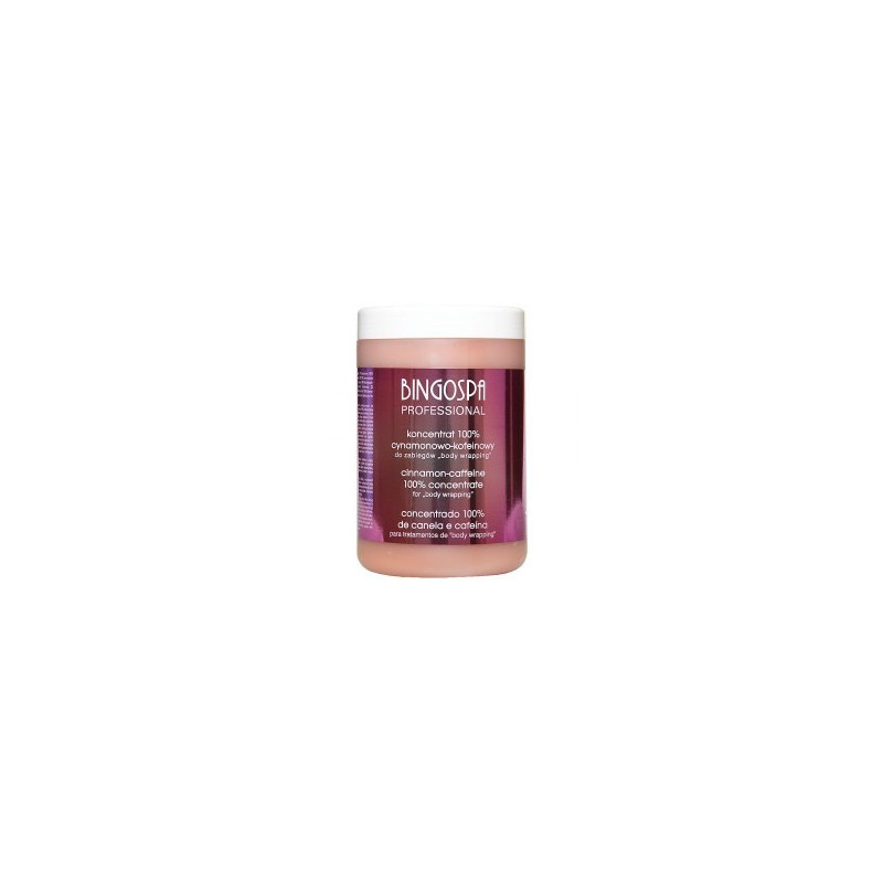 BINGOSPA PROFESSIONAL Koncentrat 100% cynamonowo-kofeinowy do zabiegów "body wrapping"  1000ml    