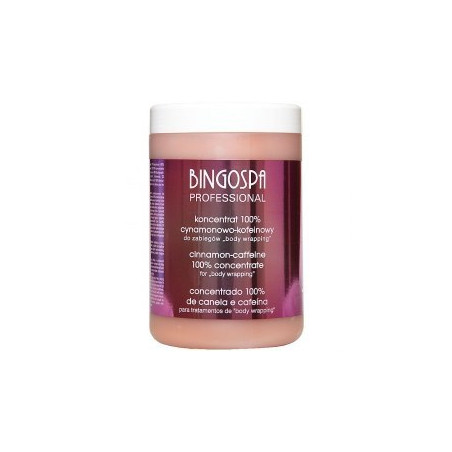BINGOSPA PROFESSIONAL Koncentrat 100% cynamonowo-kofeinowy do zabiegów "body wrapping"  1000ml    