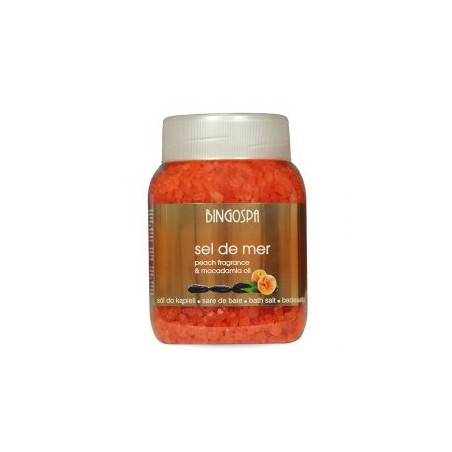 BINGOSPA Sel de Mer Brzoskwinia i olej makadamia  1350 g