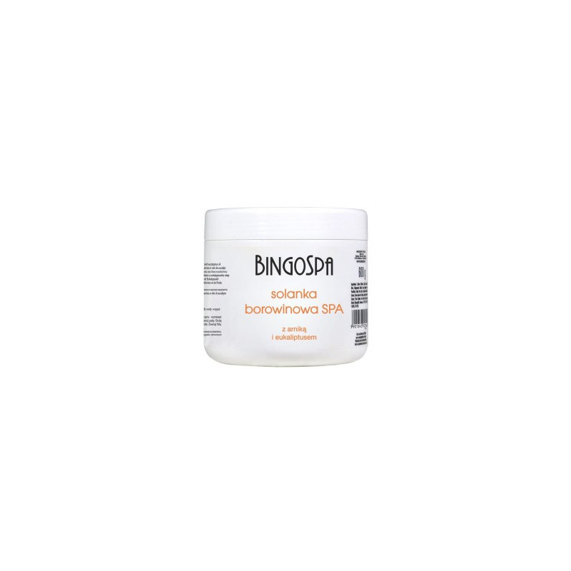 BINGOSPA Solanka borowinowa z arniką i eukaliptusem 600g  