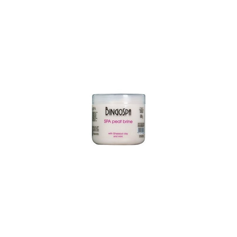 BINGOSPA Solanka borowinowa z glinką marokańską i miętą 600g