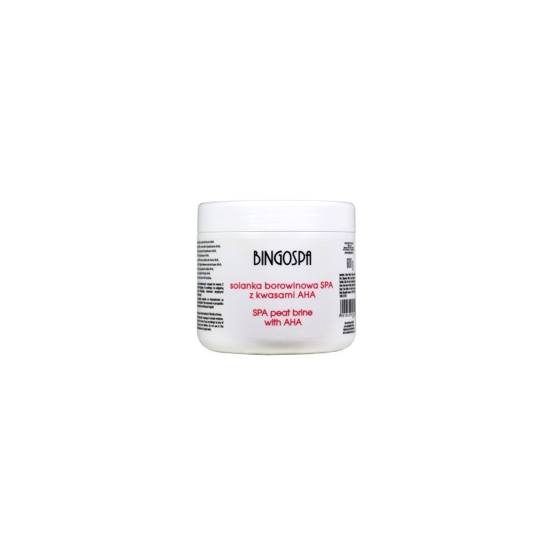 BINGOSPA Solanka borowinowa z kwasami AHA 550g 