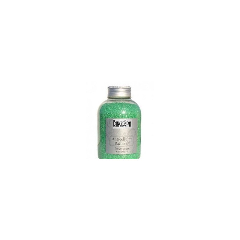 BingoSpa Sól antycellulitowa do kąpieli z algami i trawą cytrynową 600 g
