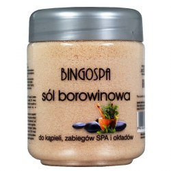 BINGOSPA Sól borowinowa do kąpieli, zabiegów SPA i okładów  600g    
