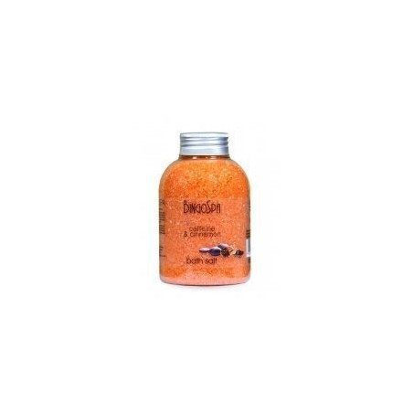 BINGOSPA sól do kąpieli - kofeina i cynamon 600g