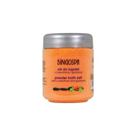 BINGOSPA Sól do kąpieli z Guaraną i L-karnityną 580g