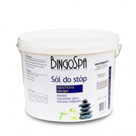 Bingospa Sól do stóp do opuchlizny 12,5 kg