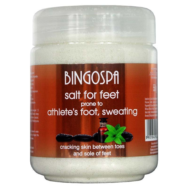BINGOSPA Sól do stóp grzybica pocenie 550g HIT  