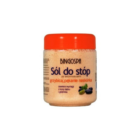 BINGOSPA Sól do stóp grzybica, pękanie naskórka 550g