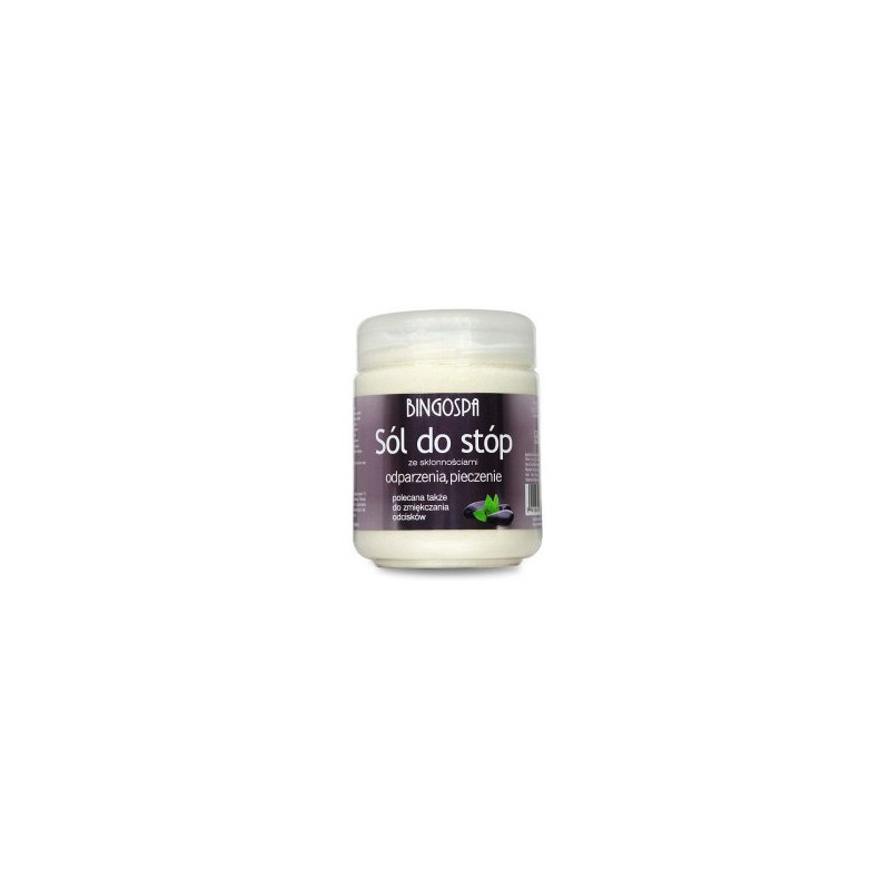 BINGOSPA Sól do stóp odparzenia, pieczenie 550g