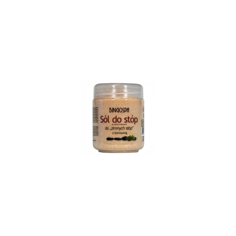 BINGOSPA Sól do stóp z borowiną 550g