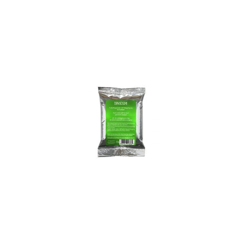 BINGOSPA Sól do stóp ze skłonnościami do pocenia - SASZETKA 150g  