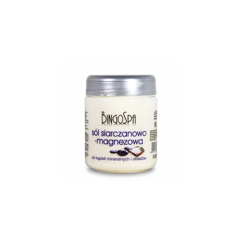BINGOSPA Sól siarczanowo magnezowa do kąpieli 600g