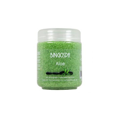 BINGOSPA Sól z mikroelementami: o zapachu sosnowego lasu z aloesem 550g   