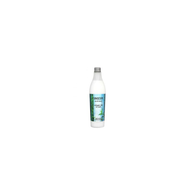 BINGOSPA SPA&BEAUTY Mleczko kolagenowe do kąpieli z biotyną i proteinami jedwabiu 400ml  