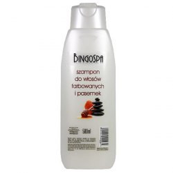 BingoSpa Szampon Do Włosów Farbowanych I Pasemek 128 500ml
