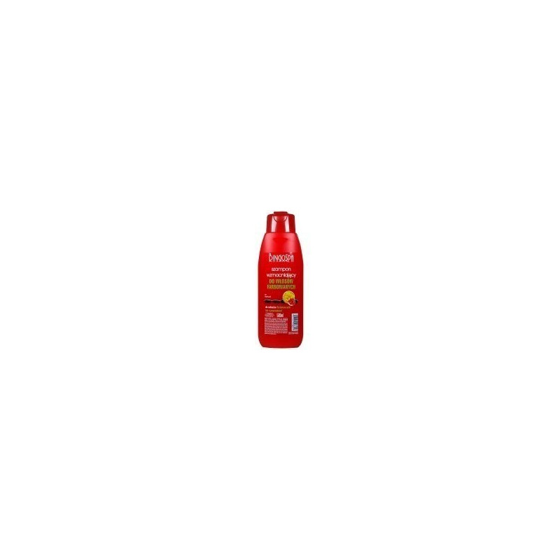 BINGOSPA Szampon wzmacniający - do włosów farbowanych lub z pasemkami 500ml                           
