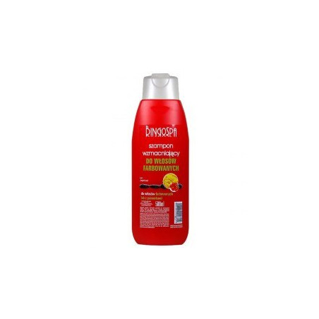 BINGOSPA Szampon wzmacniający - do włosów farbowanych lub z pasemkami 500ml        
