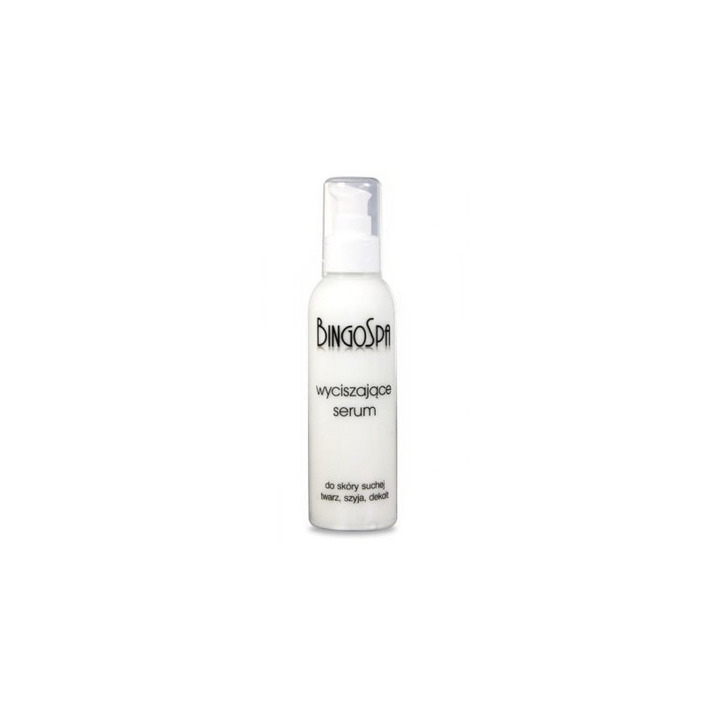 BINGOSPA Wyciszające serum do skóry suchej twarz, szyja, dekolt 150g  