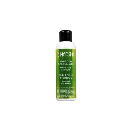 BINGOSPA zampon bez SLES / SLS - skrzyp polny i keratyna 100ml  
