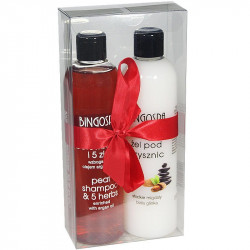 BINGOSPA Zestaw slodkie migdaly, borowina i ziola 600ml   