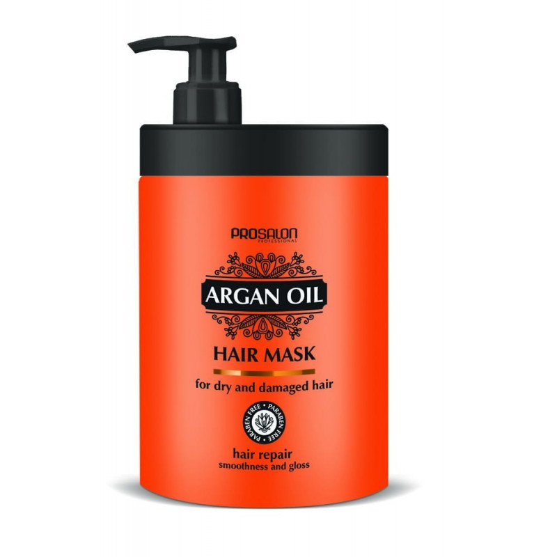 CHANTAL Prosalon Argan Oil Maska do włosów z olejkiem arganowym 1000g                            