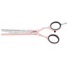 Degażówki fryzjerskie jednostonne Jaguar PASTELL PLUS offset ES 40 5,5" WHITE LINE rose    