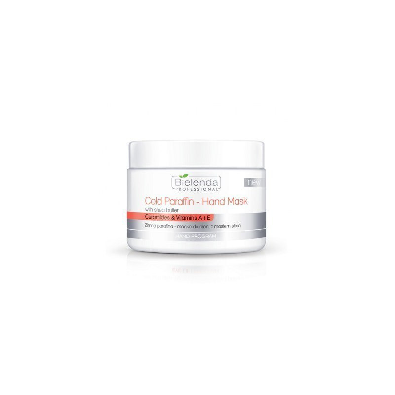   BIELENDA ZIMNA PARAFINA - MASKA DO DŁONI Z MASŁEM SHEA 150g   