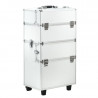  KUFER KOSMETYCZNY S-025 SILVER Activ