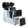  Myjnia fryzjerska LUIGI BR-3542 czarno-biała Beauty System