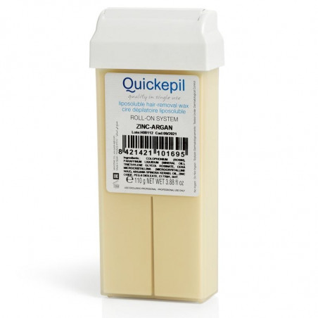 QUICKEPIL WOSK DO DEPILACJI ROLKA ZINK-ARGAN 110g Activ 
