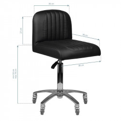 GABBIANO TABORET FRYZJERSKI BARBERSKI AT-101 CZARNY 