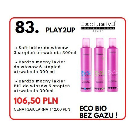 Gazetka Silog pozycja 83 - EXCLUSIVE zestaw lakierów PLAY2UP